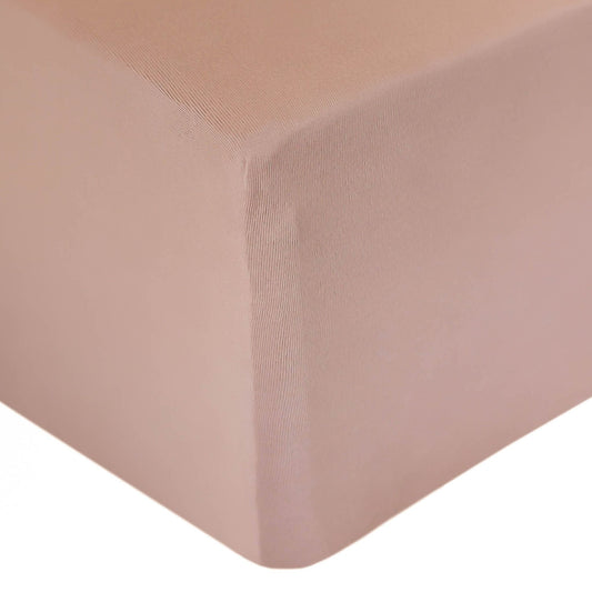Premium Knit Fitted Crib Sheet - Pecan