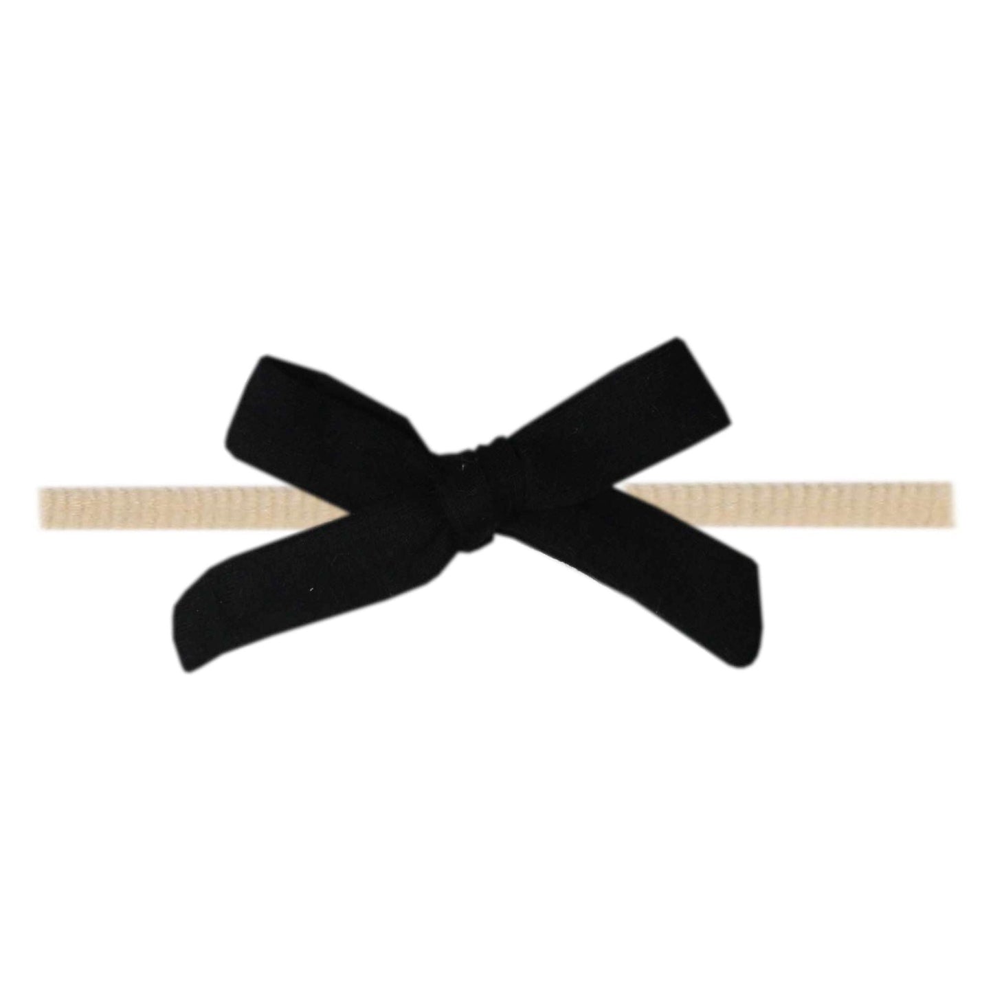 Ribbon Baby Bow - Midnight