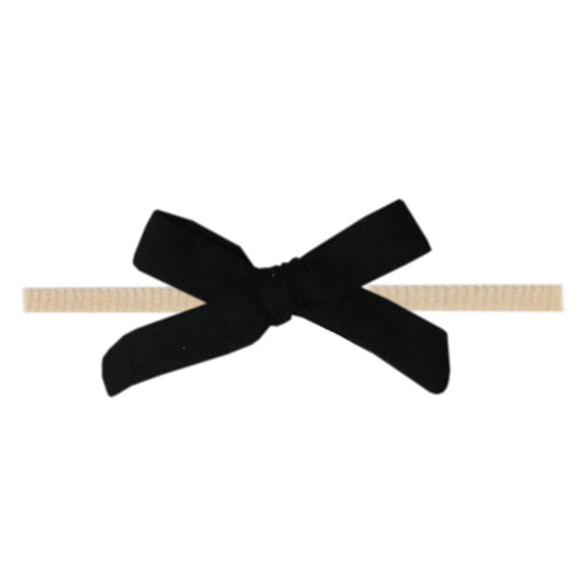 Ribbon Baby Bow - Midnight