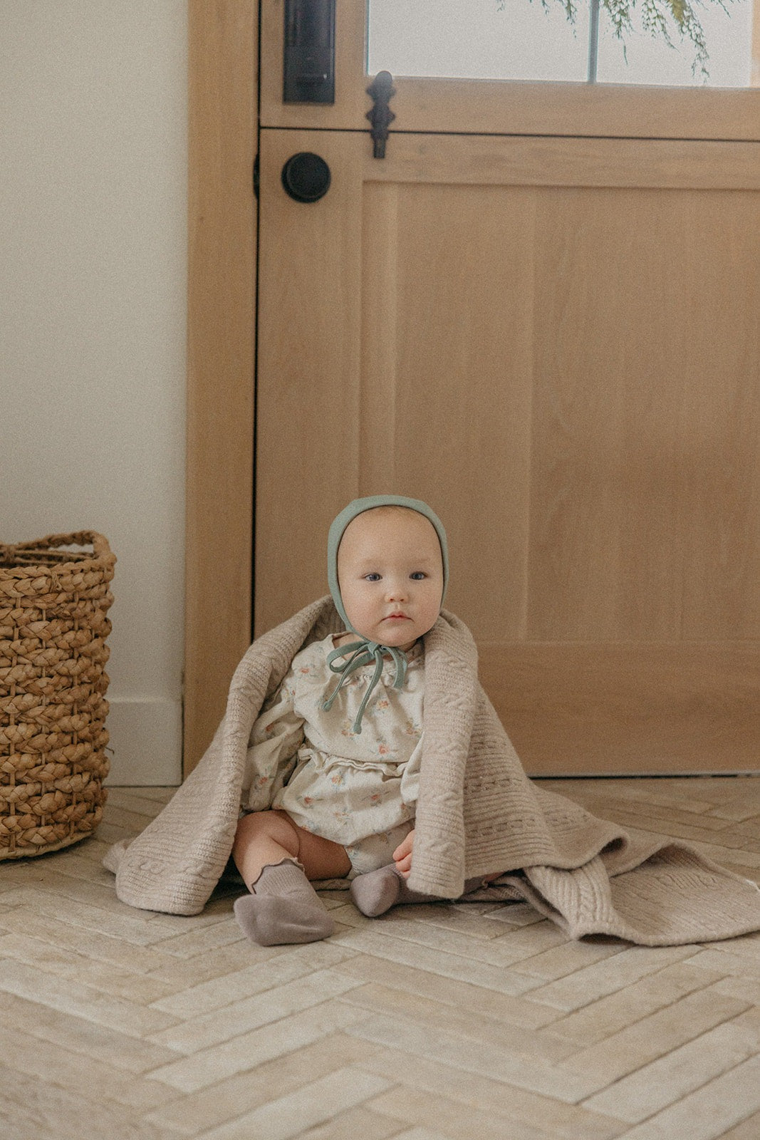 Sweater Blanket- Oatmeal