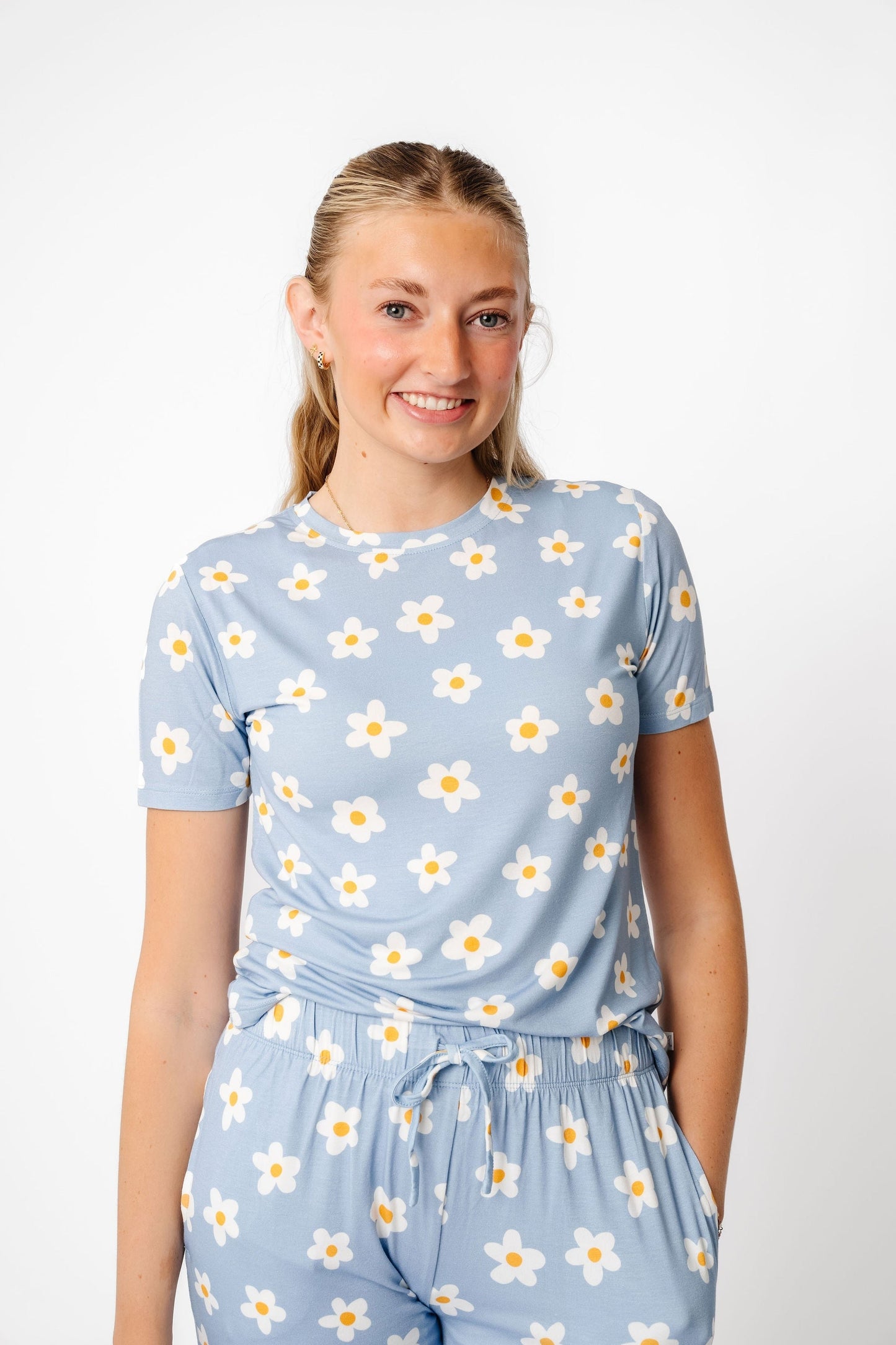 Women's Short Sleeve Pajamas - Della