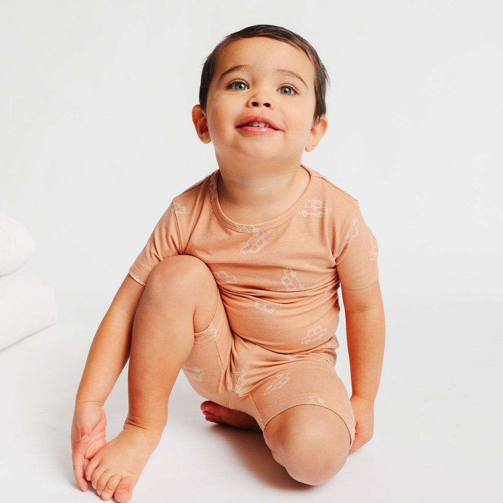 2pc Short Sleeve Pajama Set - Cooper