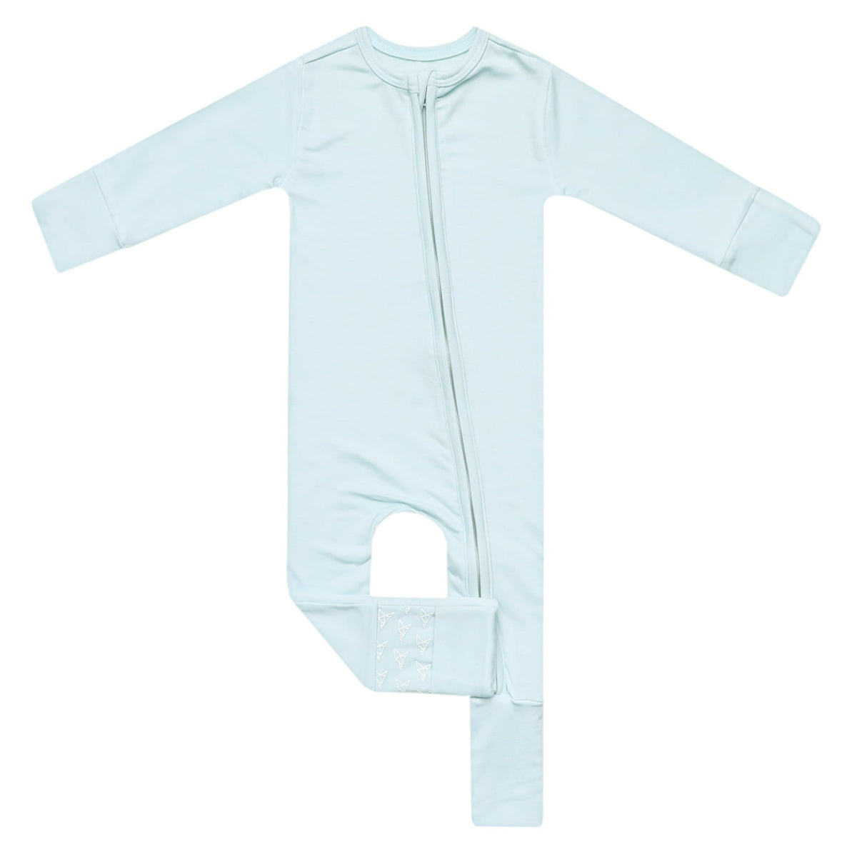 Convertible Zip-Up Footie Pajama - Air