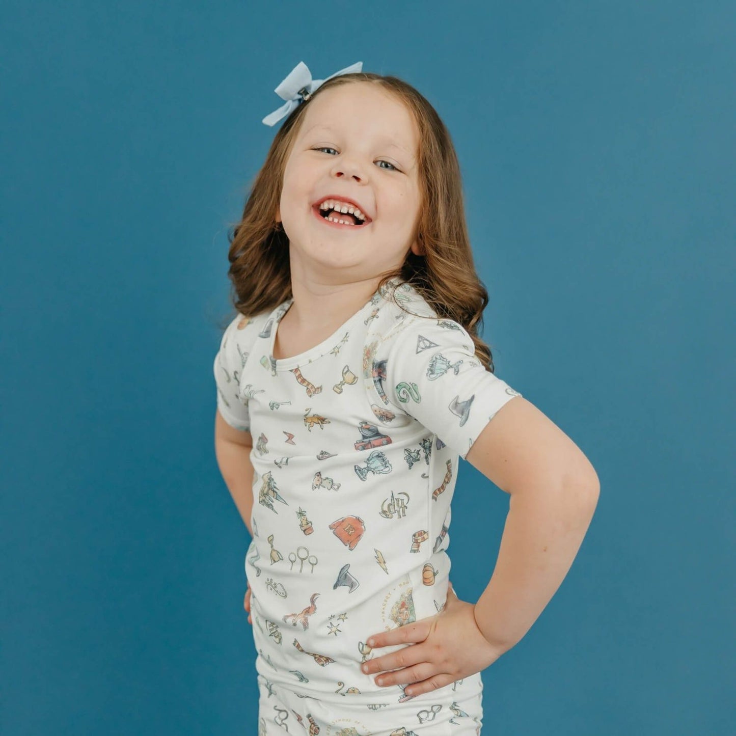 2pc Short Sleeve Pajama Set - Wizarding World