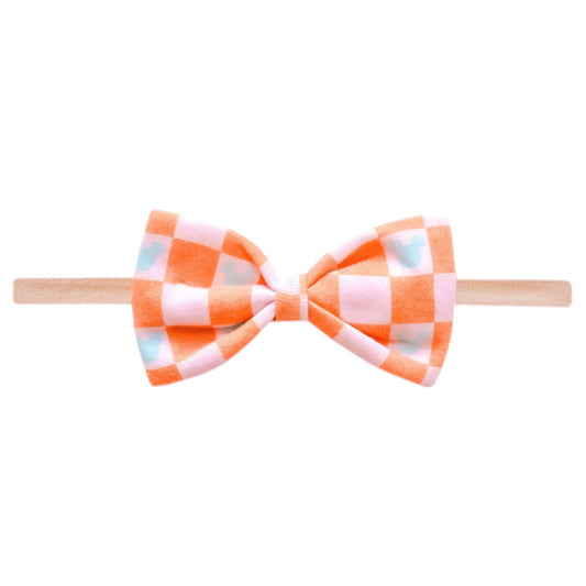 Bowtie Baby Bow - Mickey Mouse Check