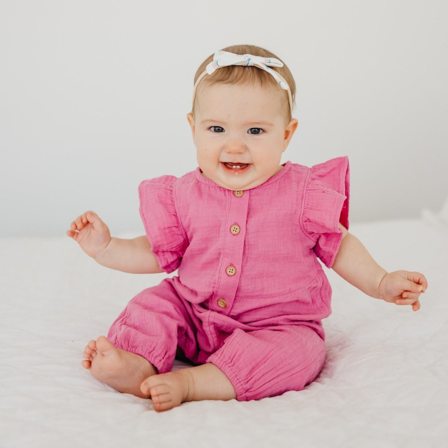Ribbon Baby Bow - Daydream