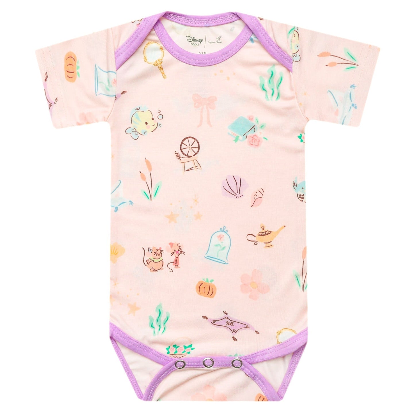 Short Sleeve Bodysuit - Enchanted Friends