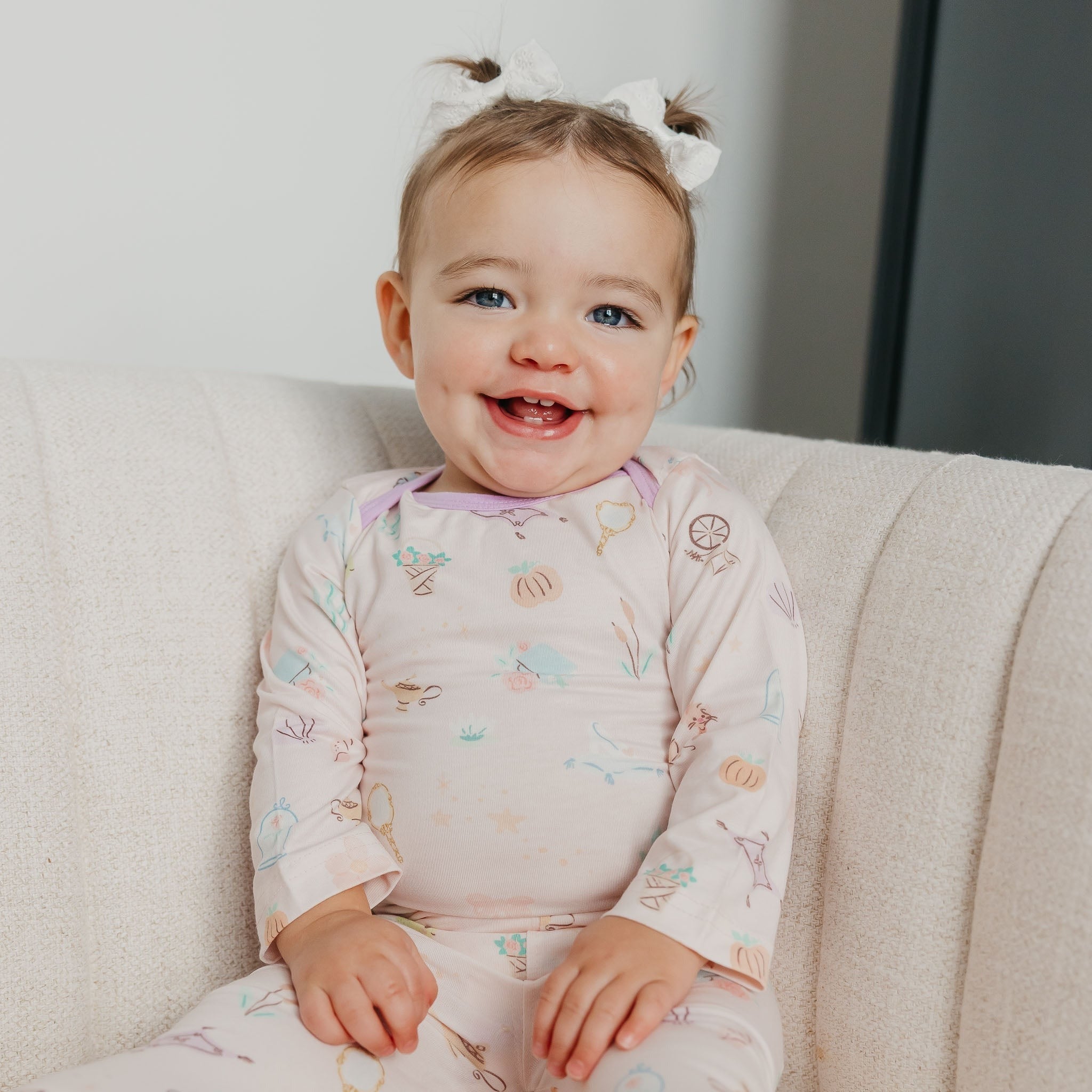Long Sleeve Bodysuit - Enchanted Friends