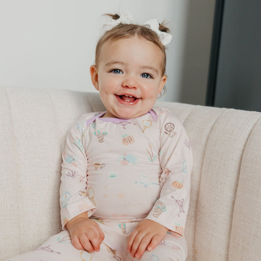Long Sleeve Bodysuit - Enchanted Friends