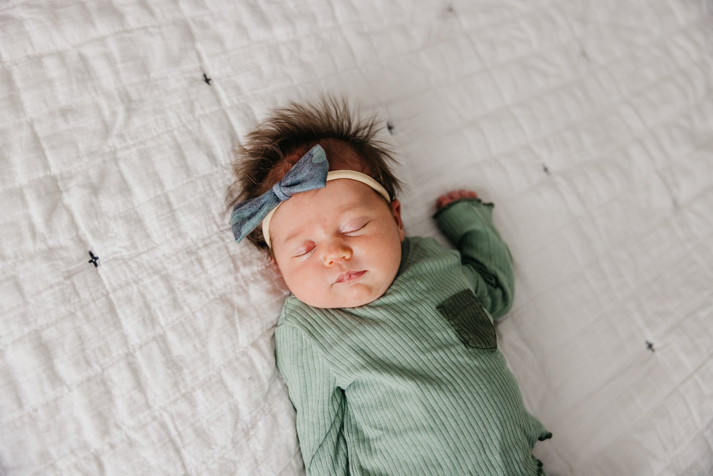 Bowtie Baby Bow - Hunter