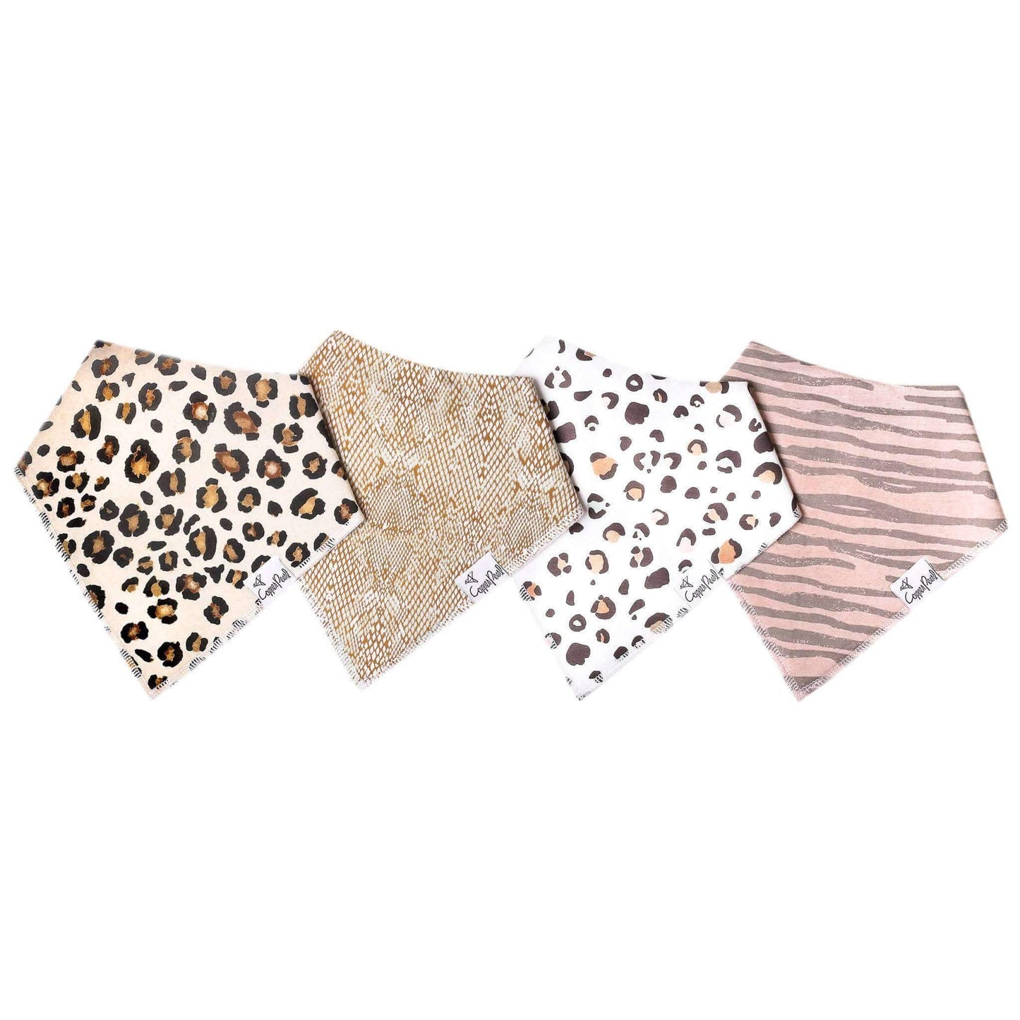 4 Pack Baby Bandana Bibs - Zara