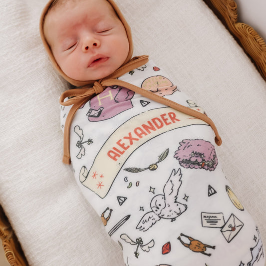 Harry PotterTM Personalized Swaddle Blanket - Harry