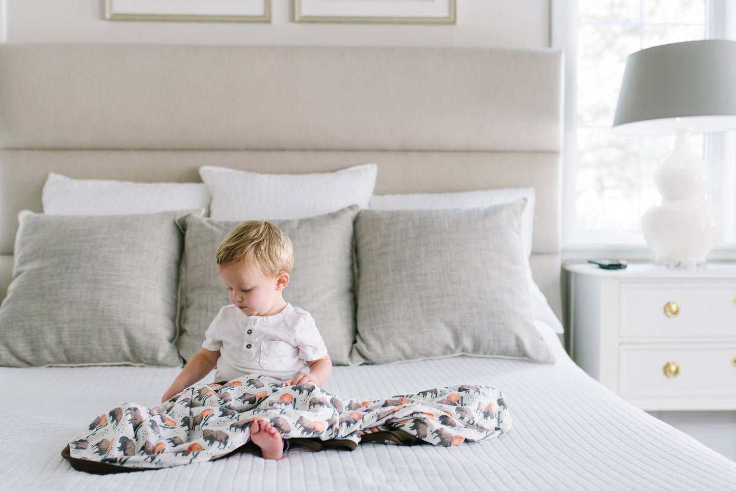 Three-Layer Quilt - Bison