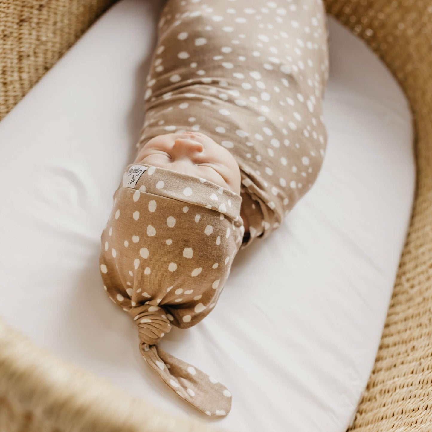 Top Knot Hat - Fawn