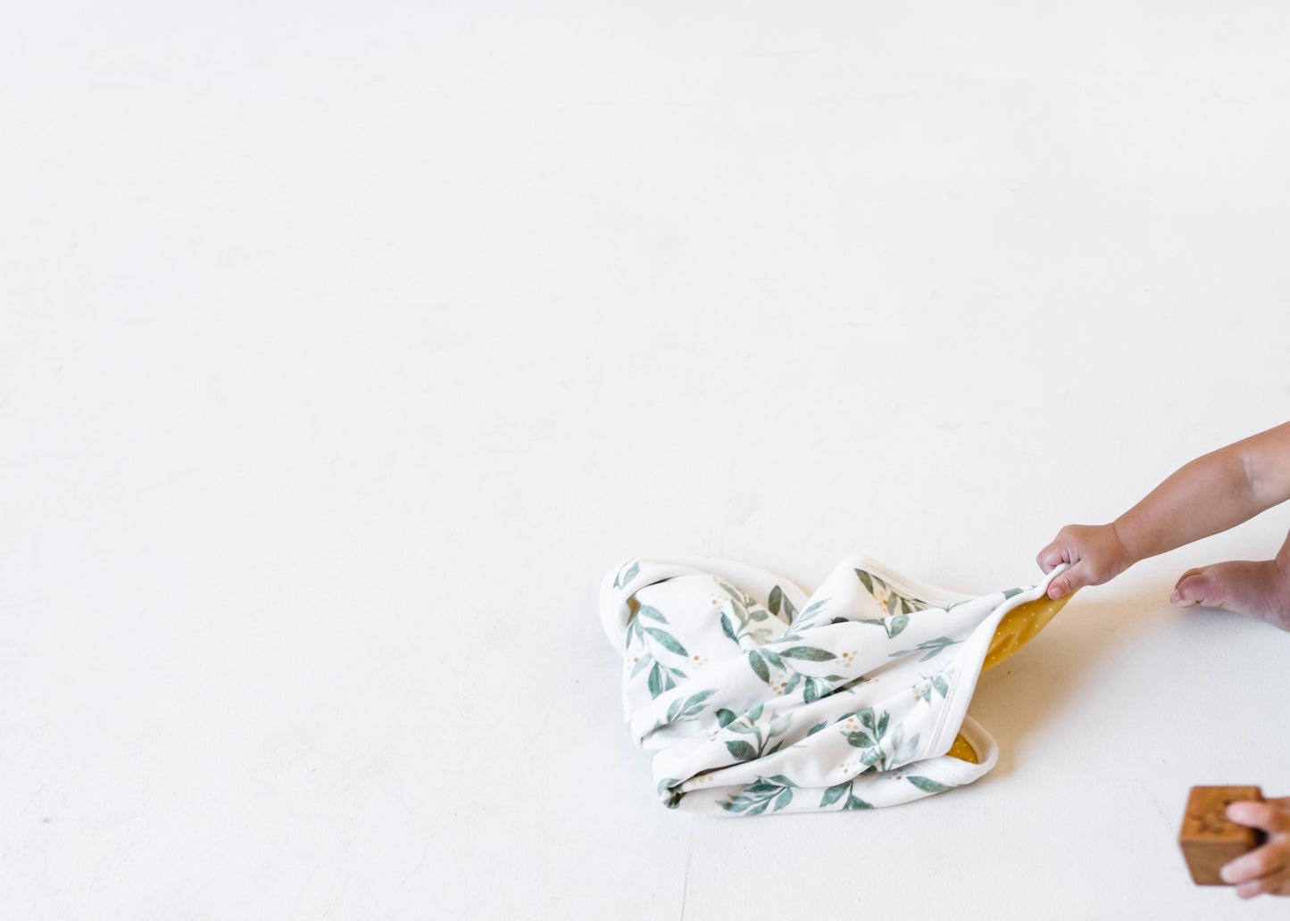 Three-Layer Security Blanket Set - Fern