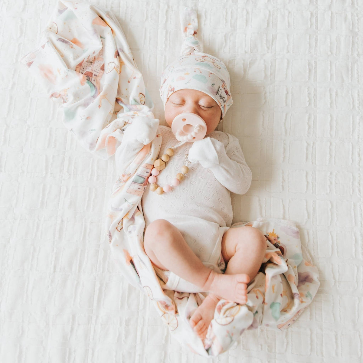 Knit Swaddle Blanket - Enchanted