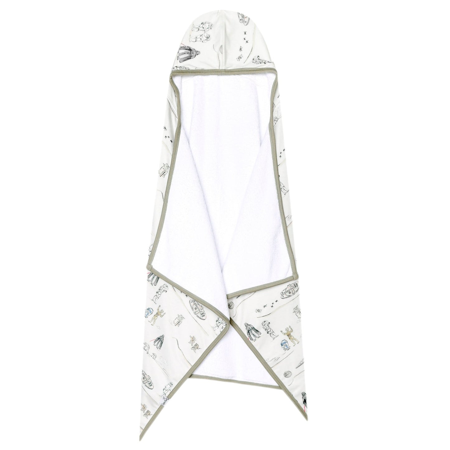 Premium Big Kid Hooded Towel - Tatooine