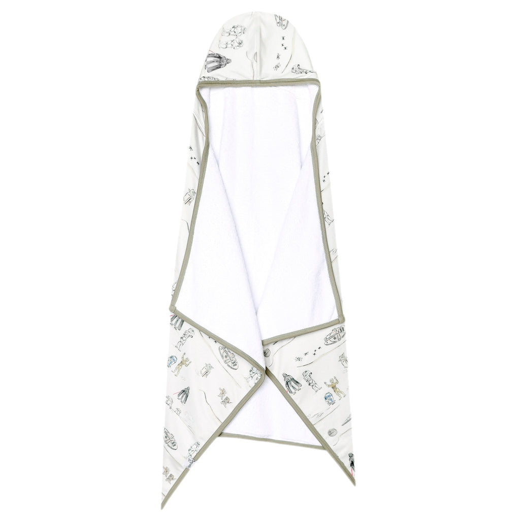 Premium Big Kid Hooded Towel - Tatooine