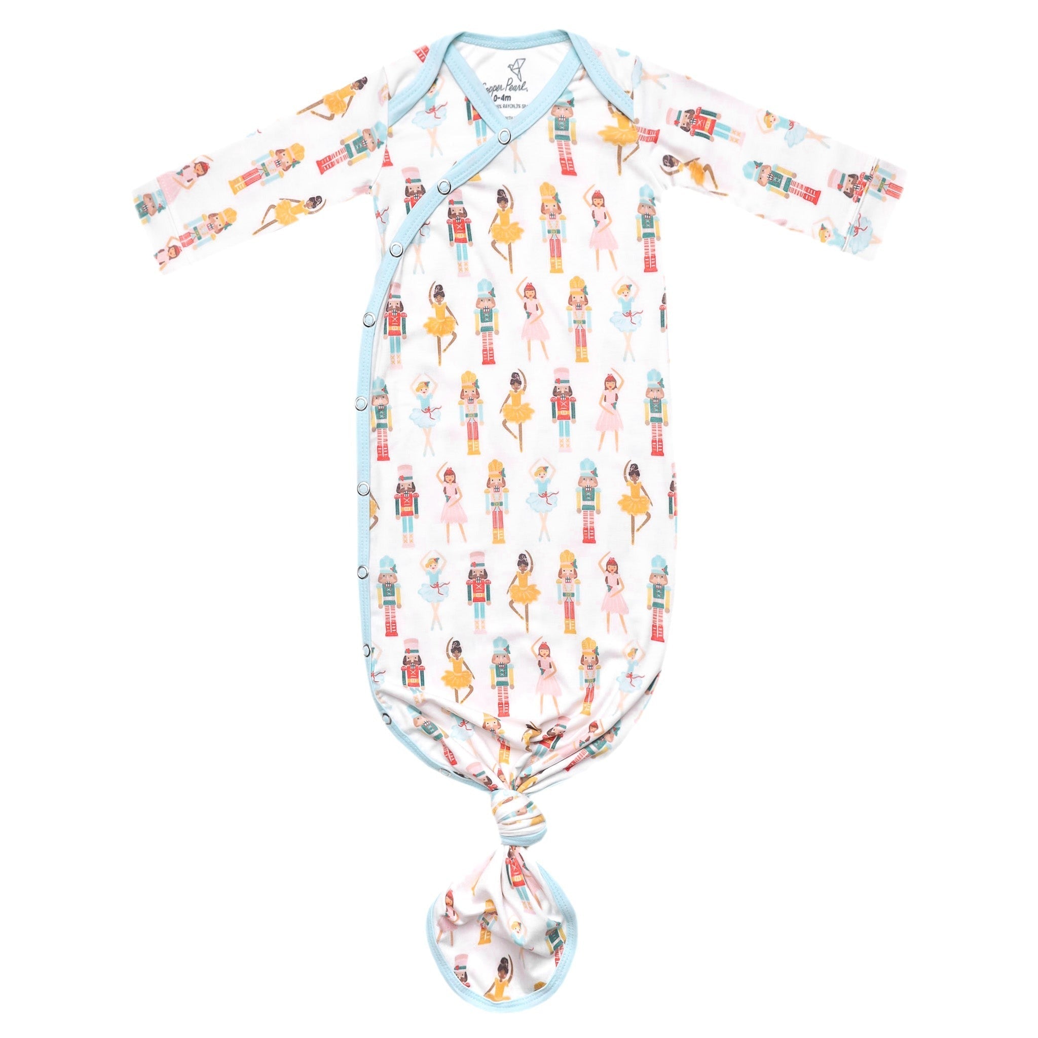 Newborn Knotted Gown - Juliet