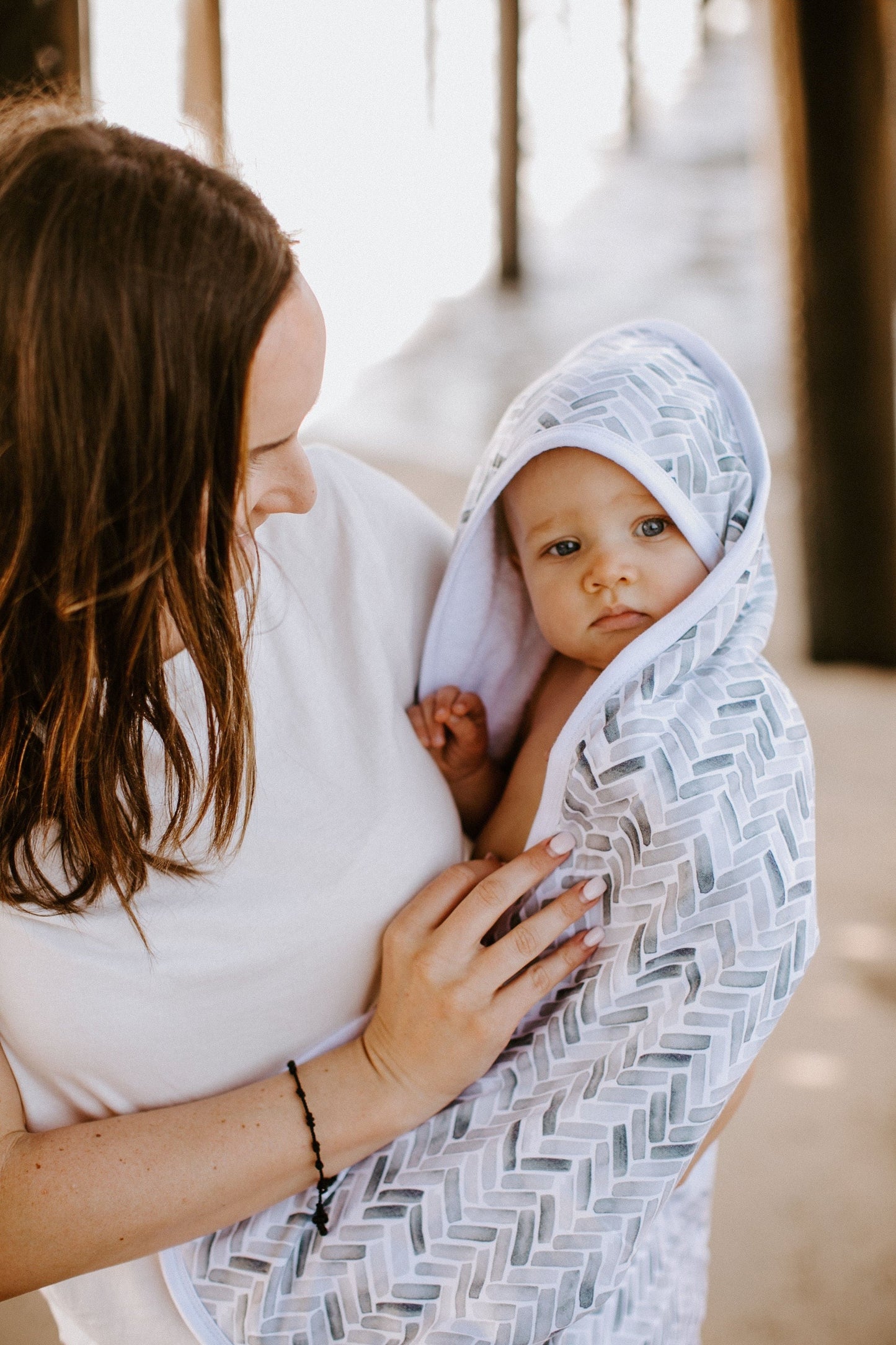 Premium Baby Knit Hooded Towel - Alta