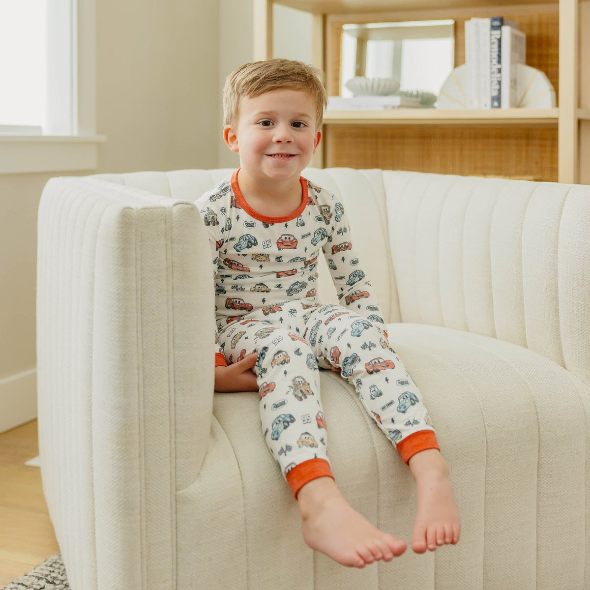 2pc Long Sleeve Pajama Set - Disney Pixar Cars
