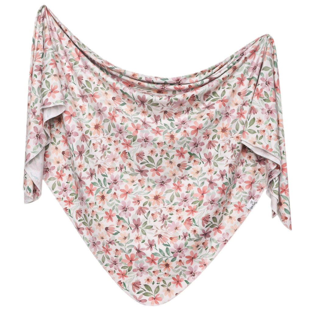 Knit Swaddle Blanket - Natalie