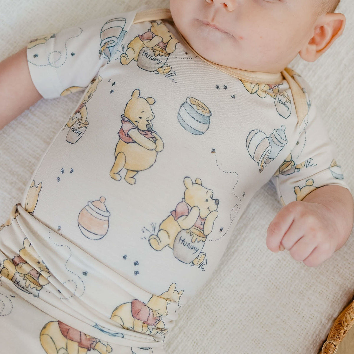 Short Sleeve Bodysuit - Hunny