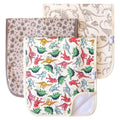 3 Pack Premium Burp Cloths - Jurassic Park