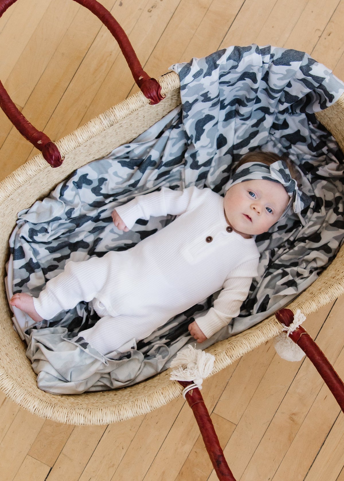 Knit Swaddle Blanket - Gunnar