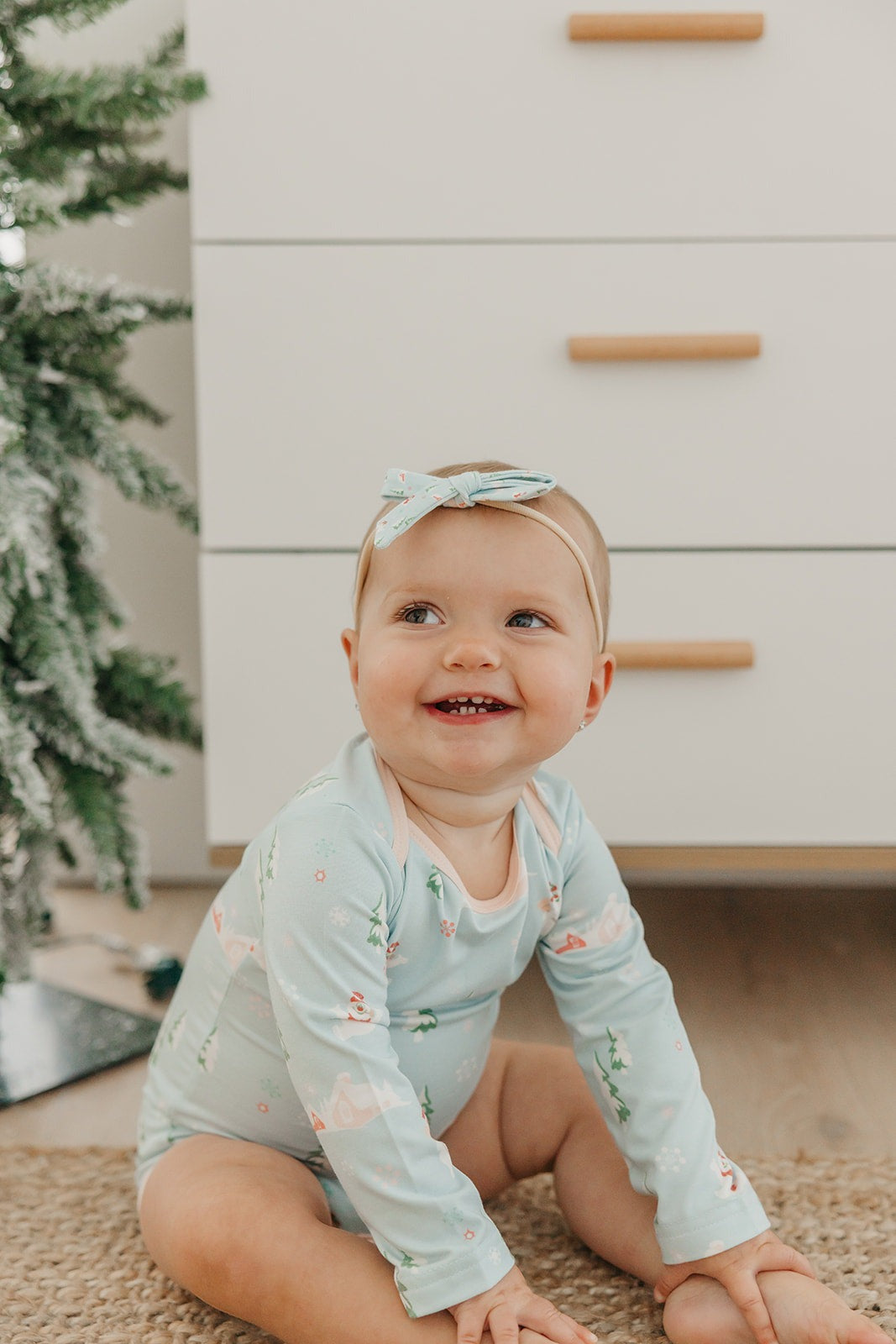Ribbon Baby Bow - Frosty the SnowmanÃ¢â€žÂ¢