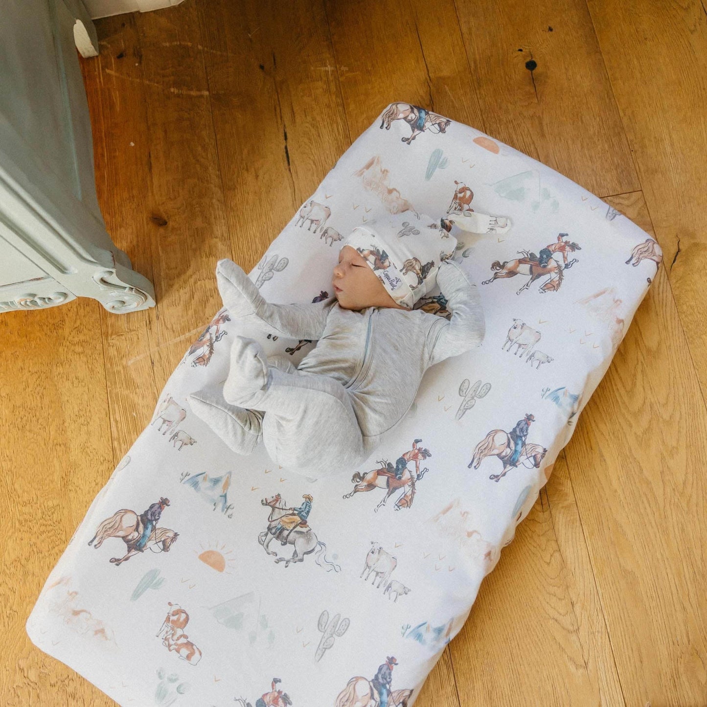 Premium Knit Diaper Changing Pad Cover - Boone