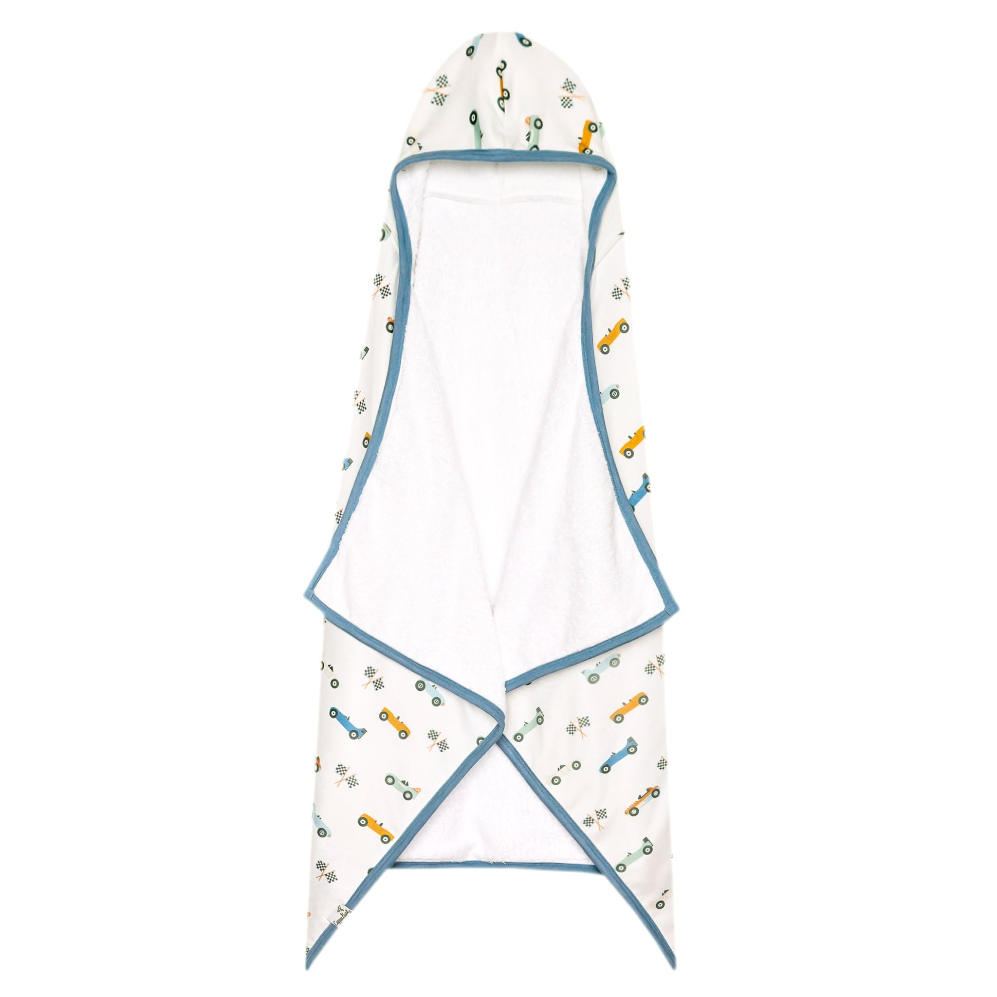 Premium Big Kid Hooded Towel - Speedster