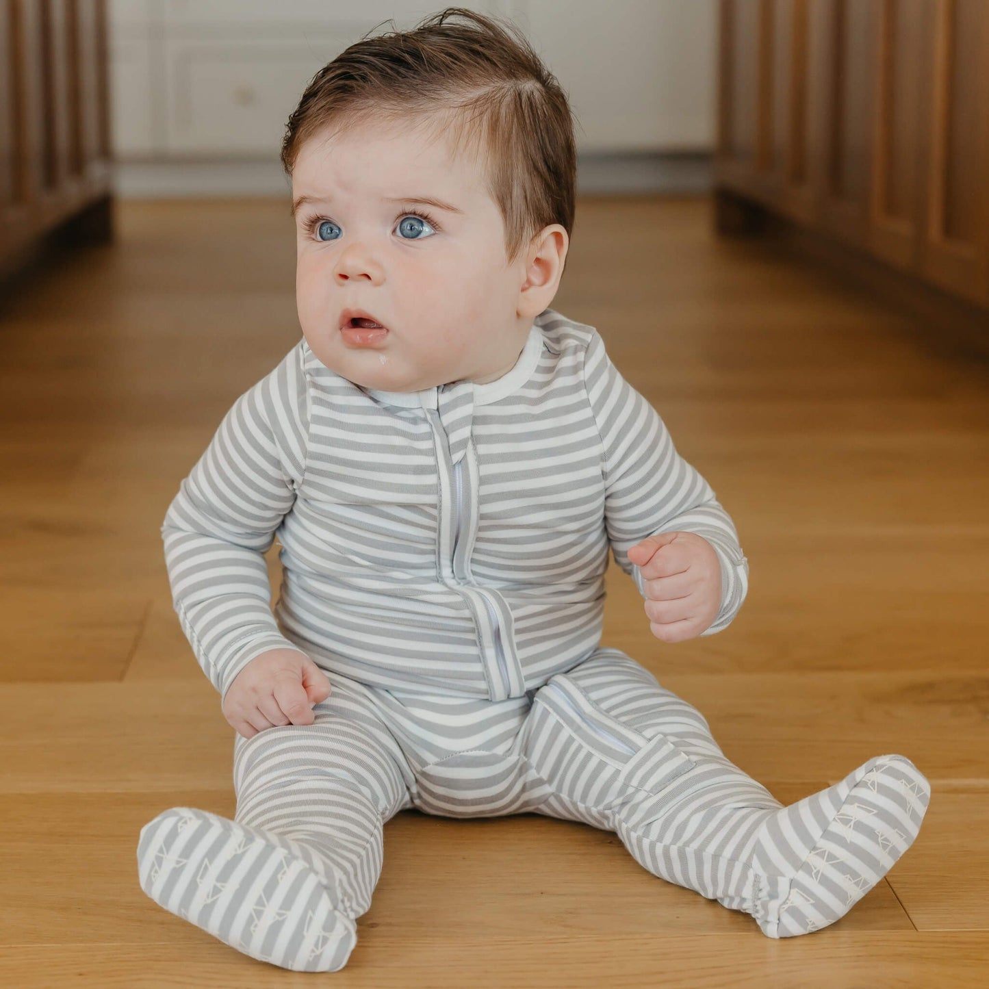 Zip-Up Footie Pajama - Everest
