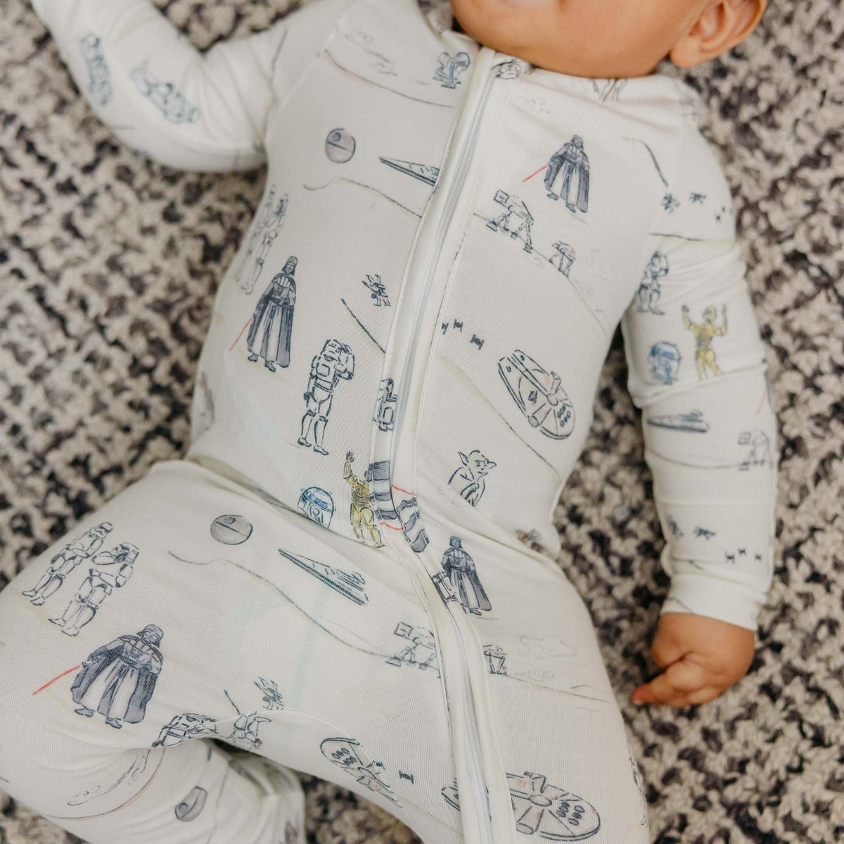 Zip-Up Footie Pajama - Tatooine