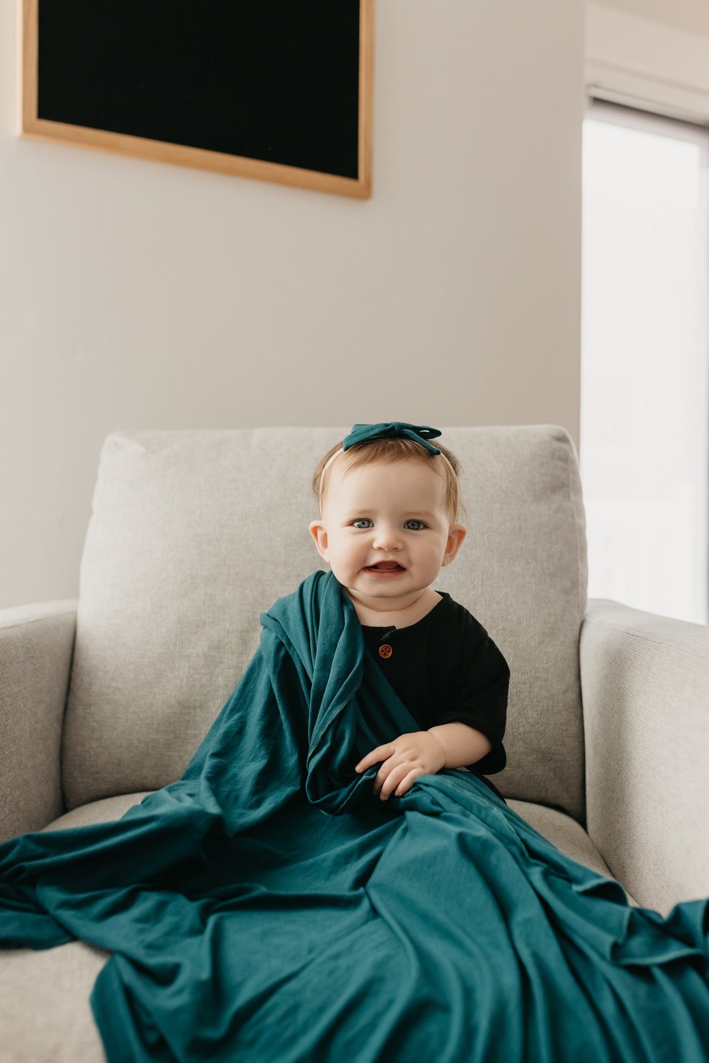 Ribbon Baby Bow - Jaspar