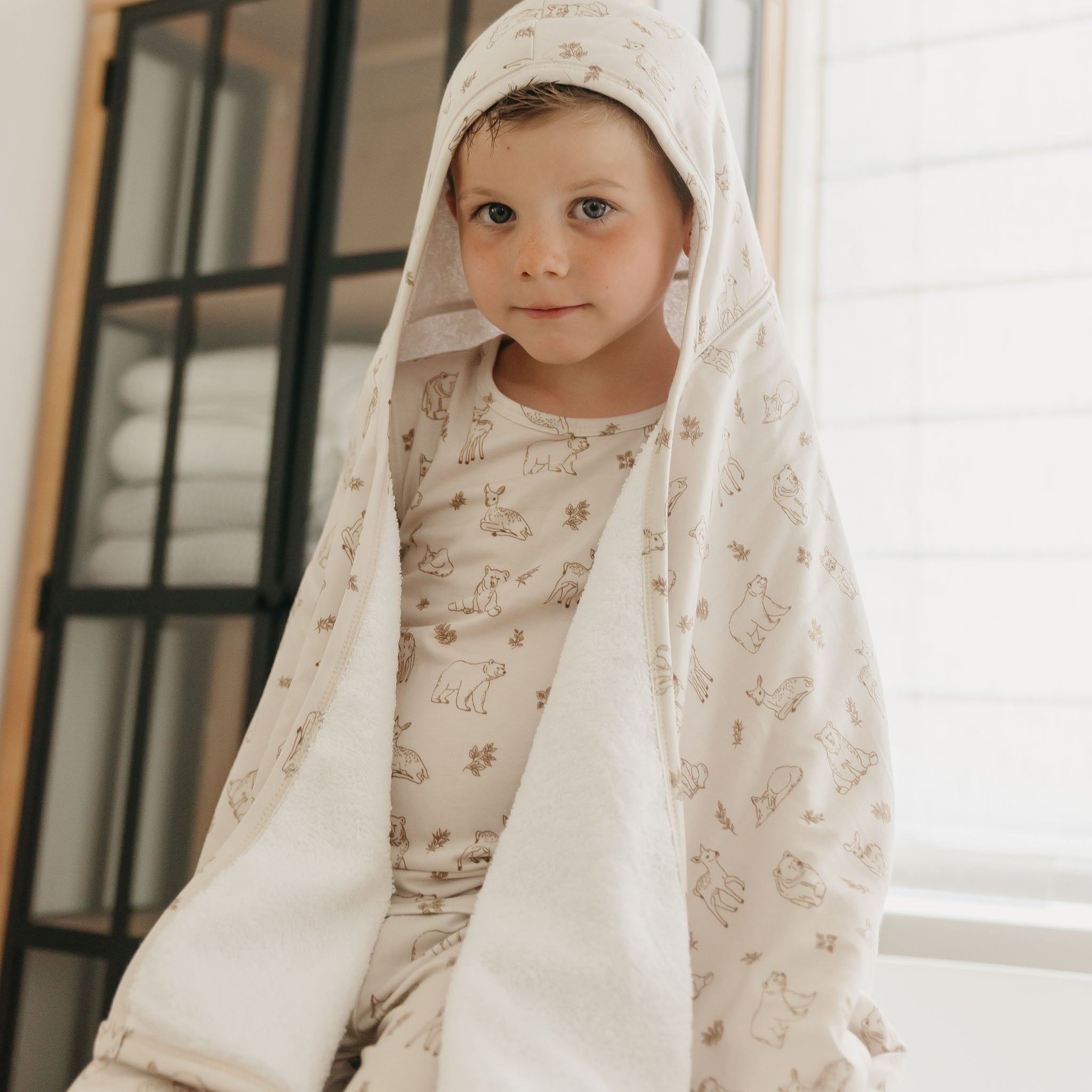 Premium Big Kid Hooded Towel - Dylan