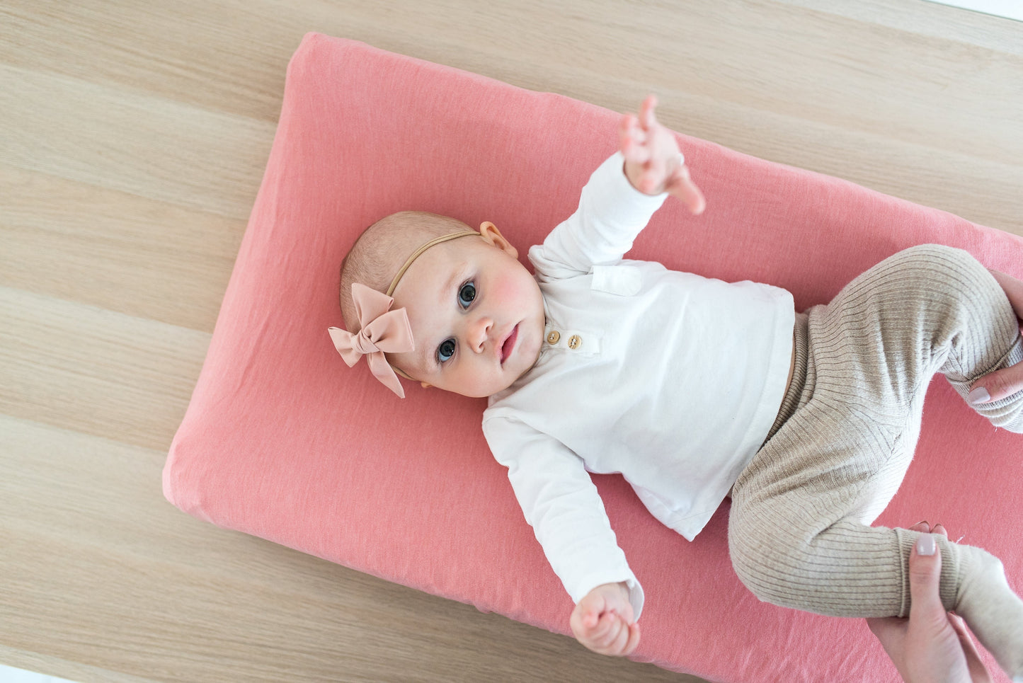 Premium Knit Diaper Changing Pad Cover - Darling
