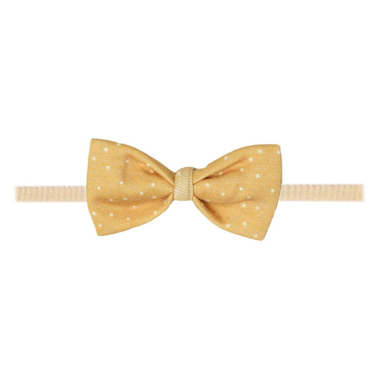 Bowtie Baby Bow - Marigold