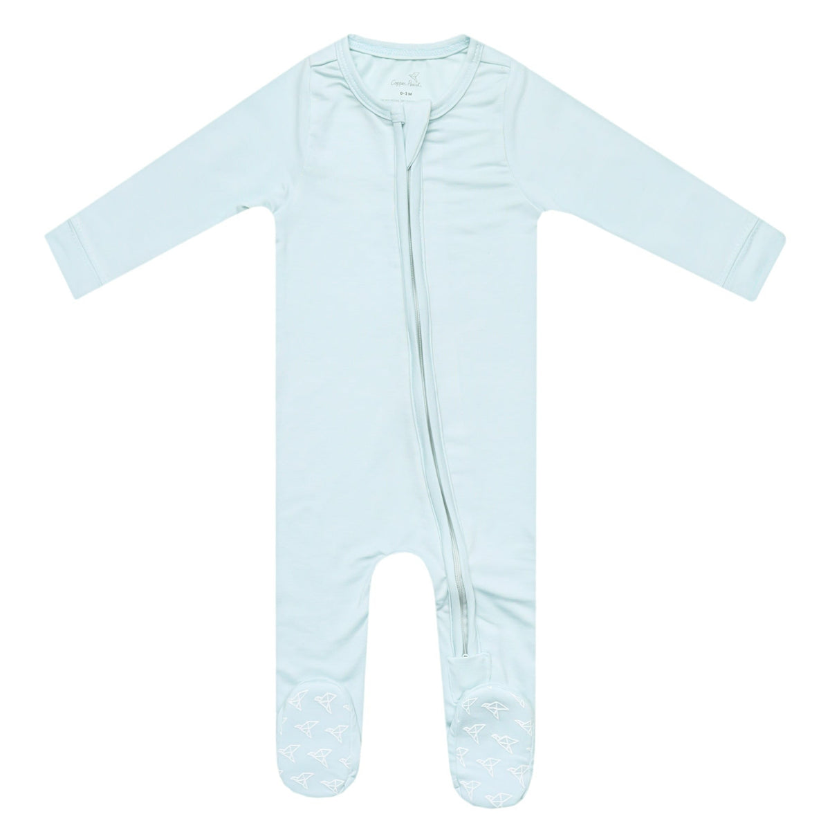 Zip-Up Footie Pajama - Air