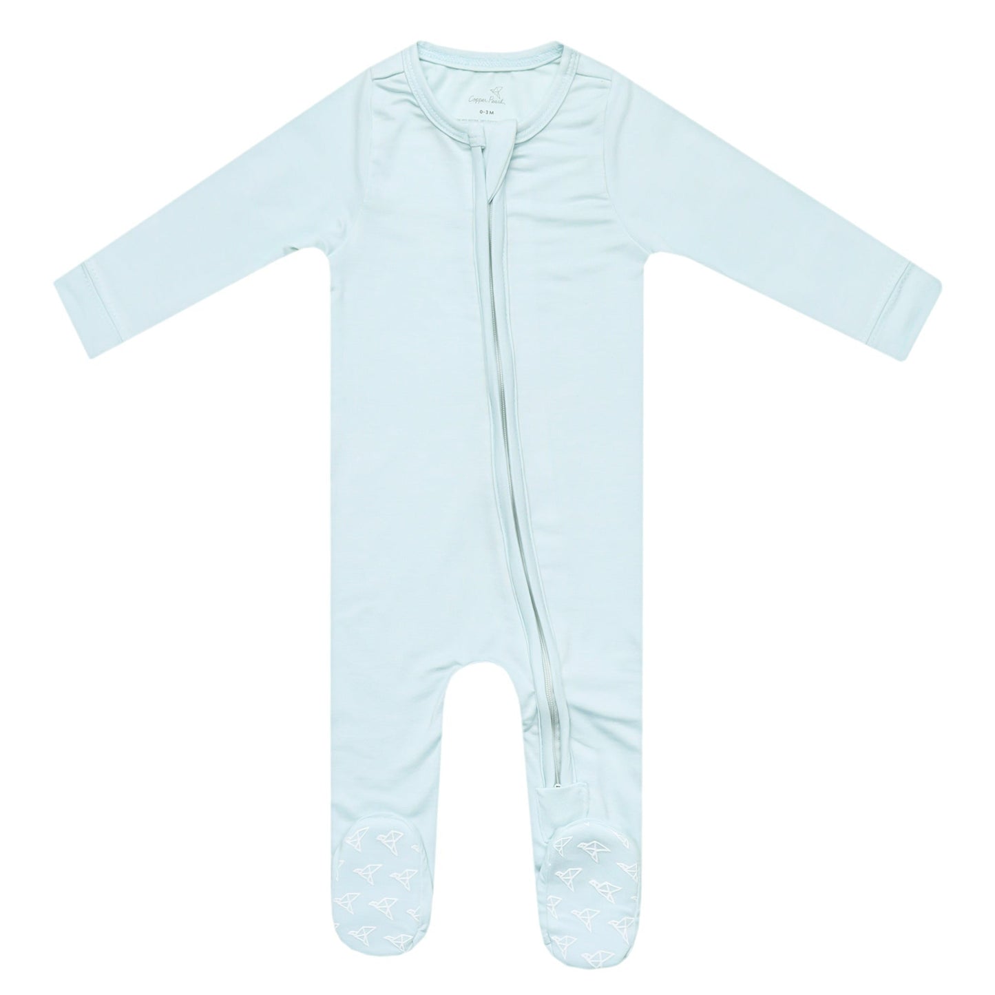 Zip-Up Footie Pajama - Air