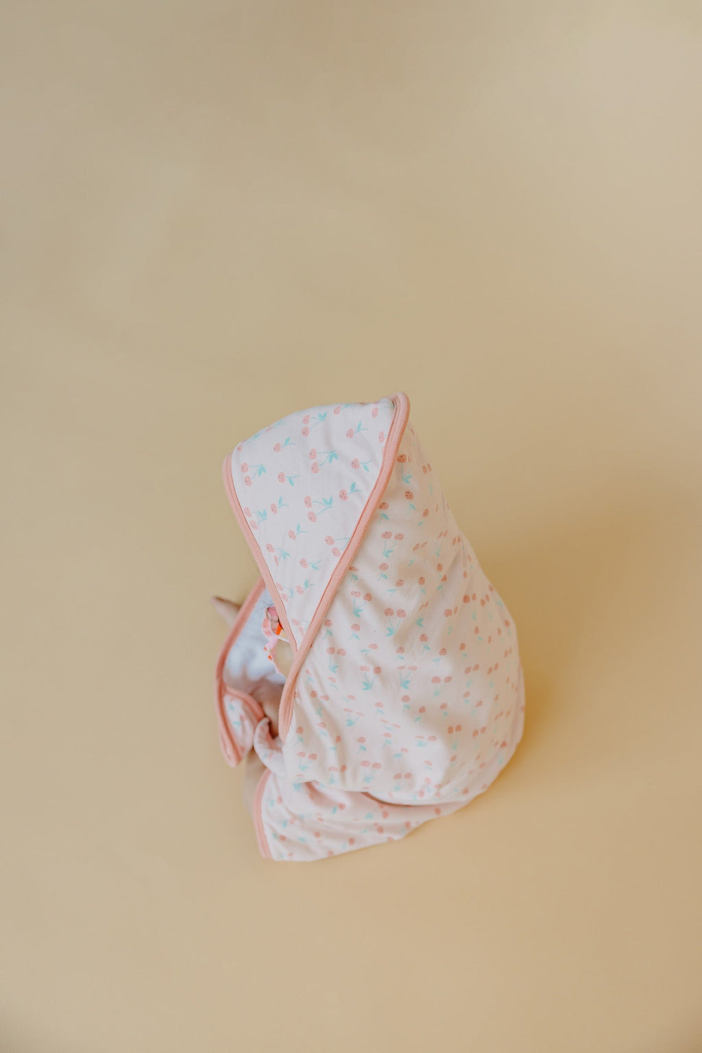 Premium Baby Knit Hooded Towel - Cheery