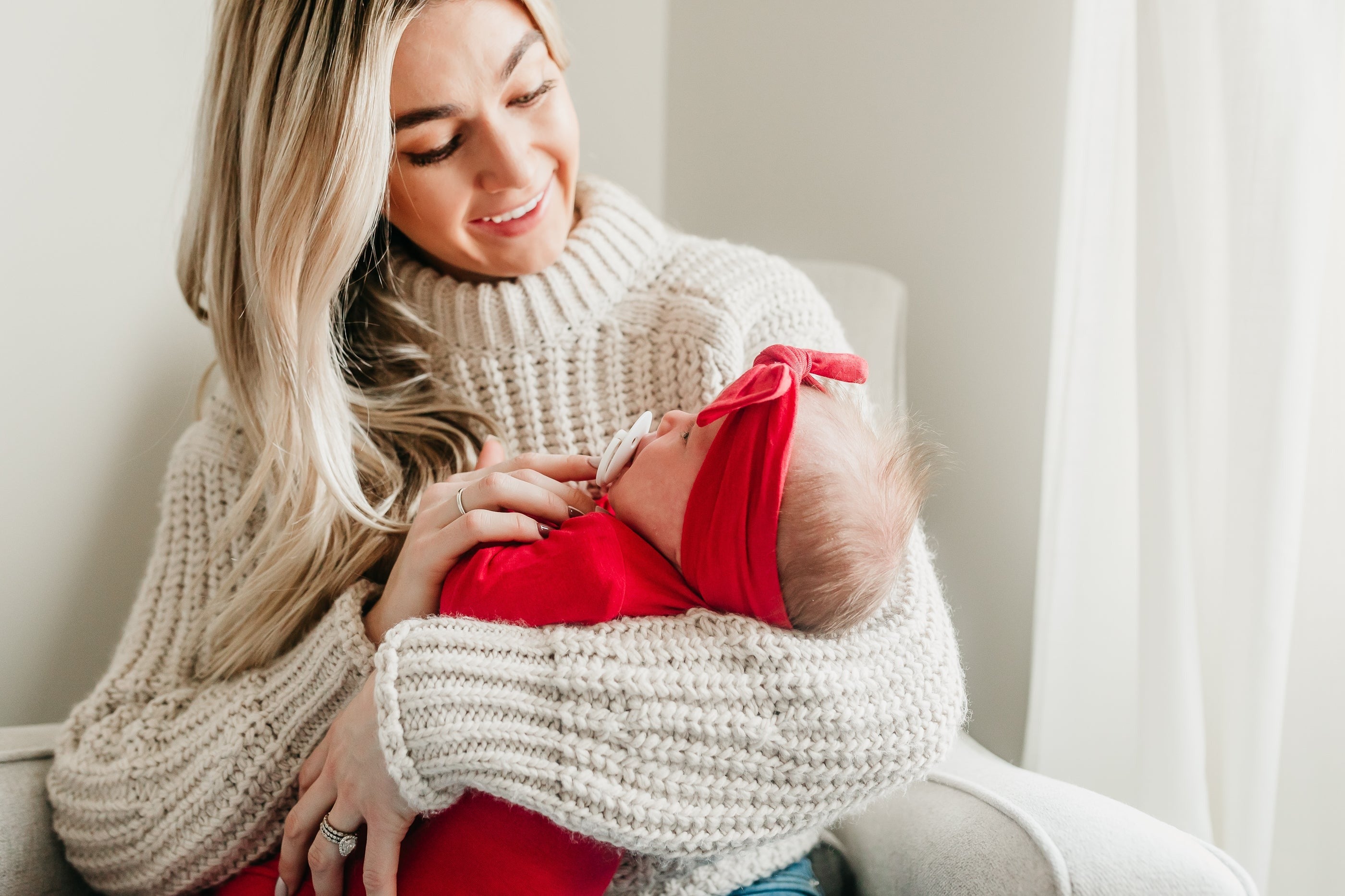 Knit Headband Bow - Mara