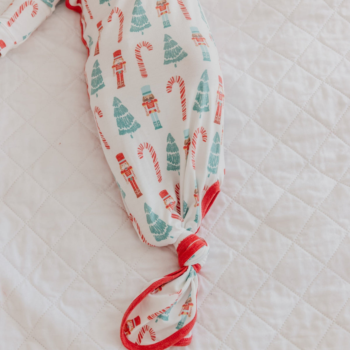 Newborn Knotted Gown - Nicholas