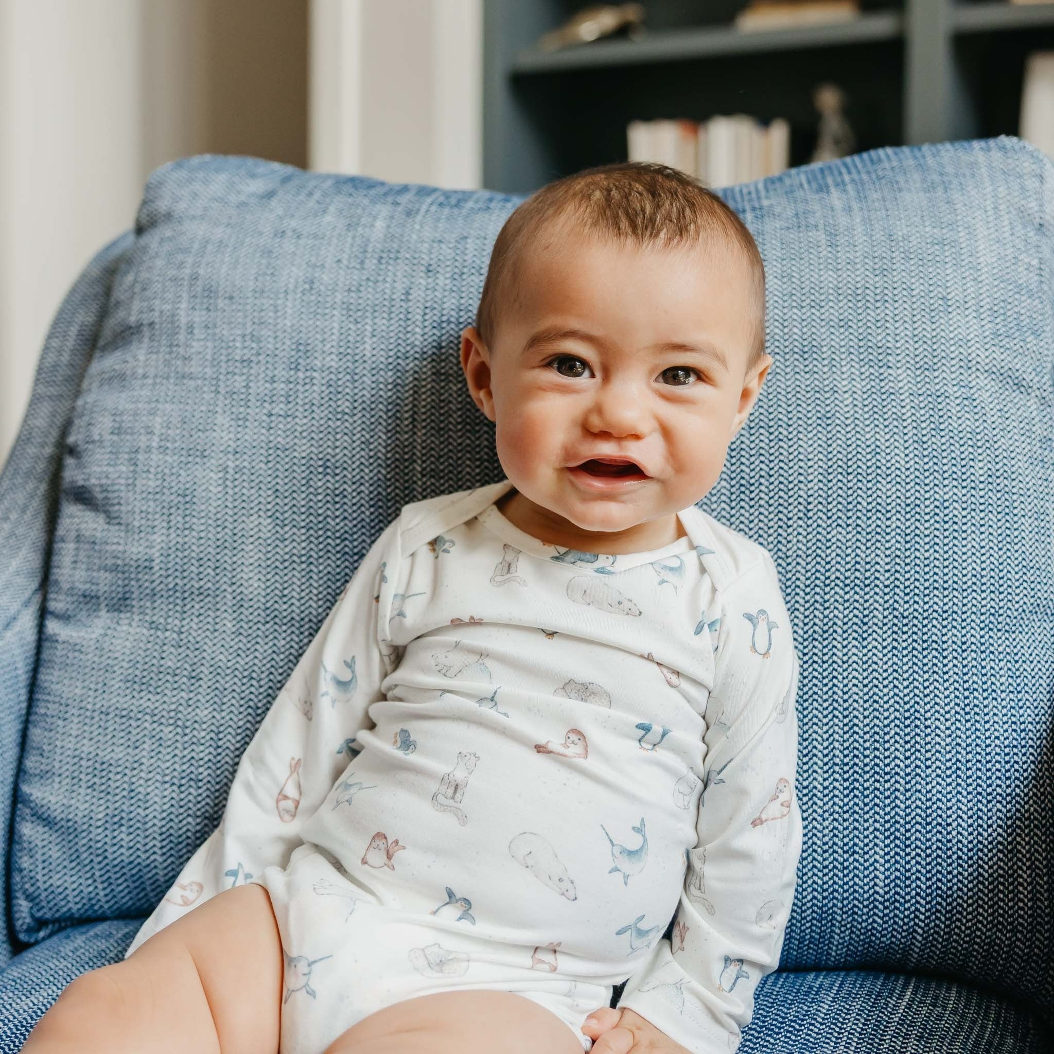 Long Sleeve Bodysuit - Arctic Wonder