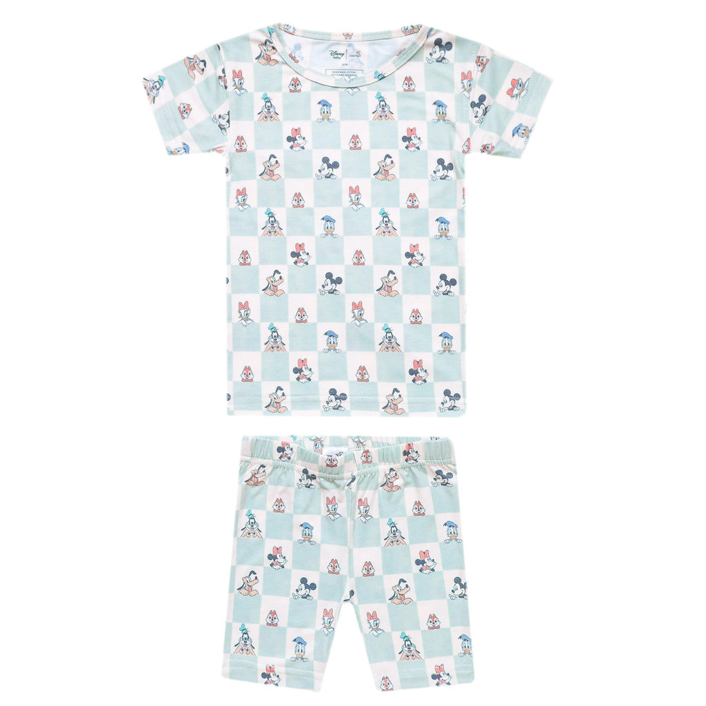 2pc Short Sleeve Pajama Set - Mickey Mouse and Friends