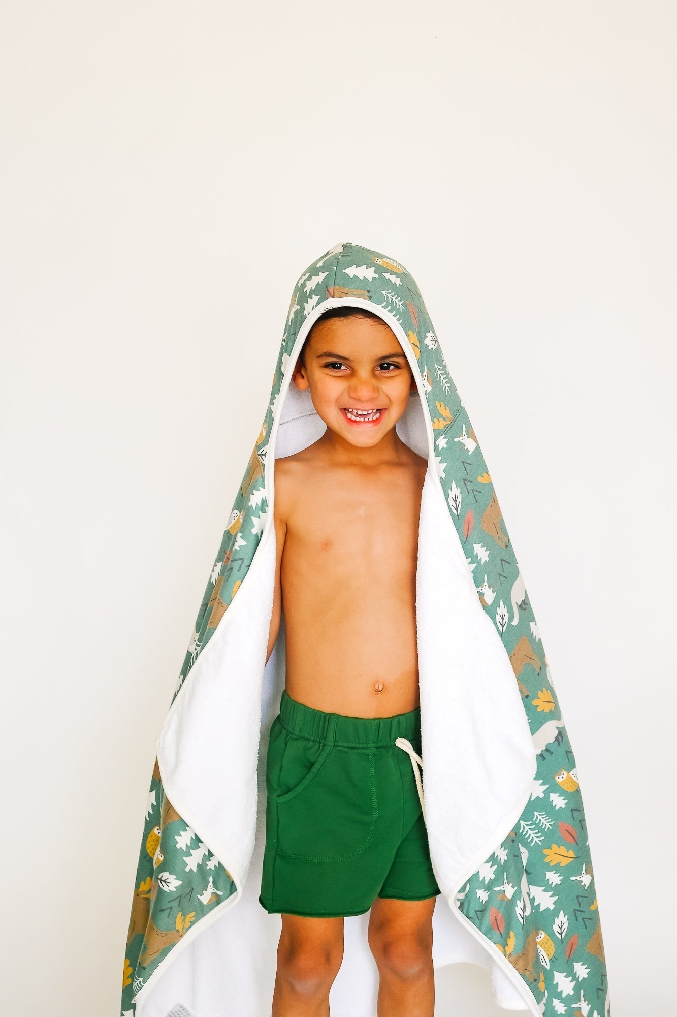 Premium Big Kid Hooded Towel - Atwood
