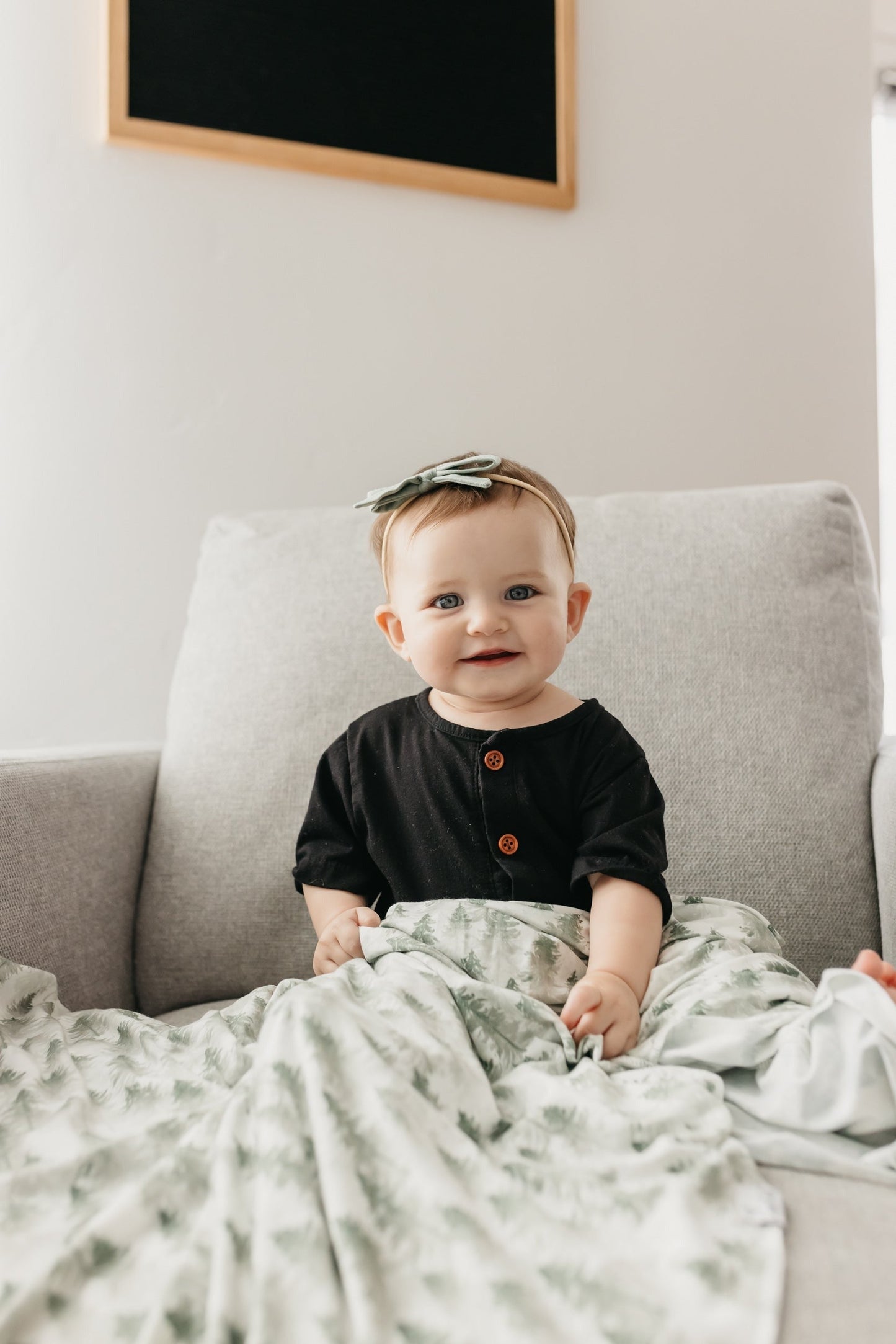 Ribbon Baby Bow - Briar