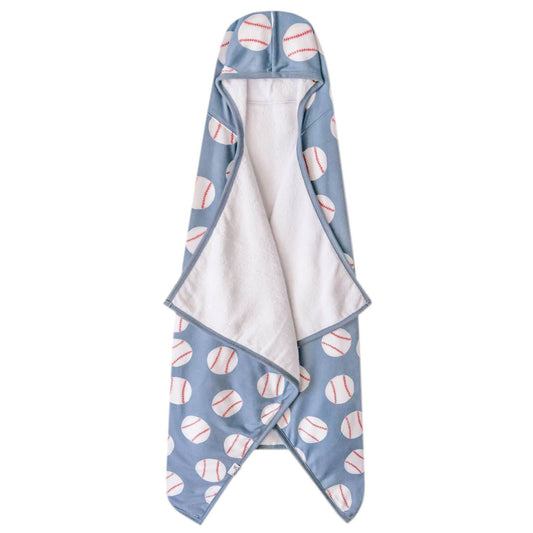 Premium Big Kid Hooded Towel - Slugger