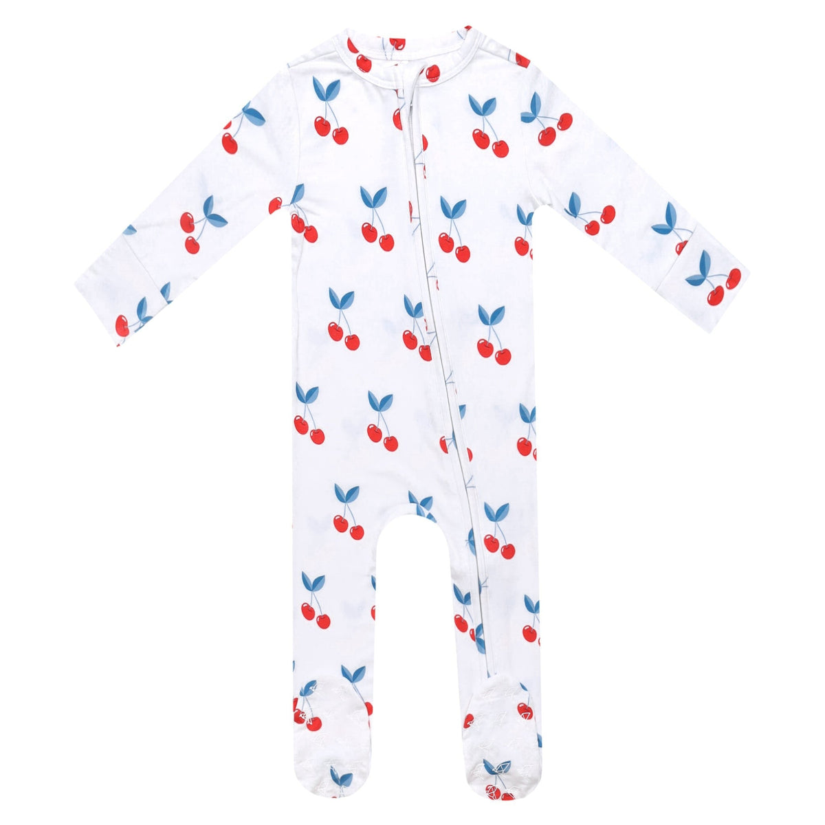 Bamboo Zip-Up Footie Pajama - Talia