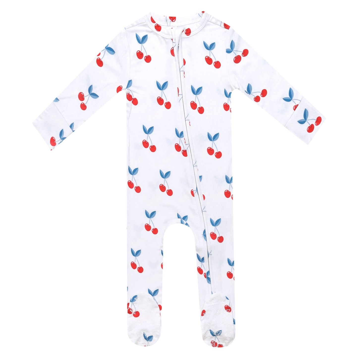 Bamboo Zip-Up Footie Pajama - Talia